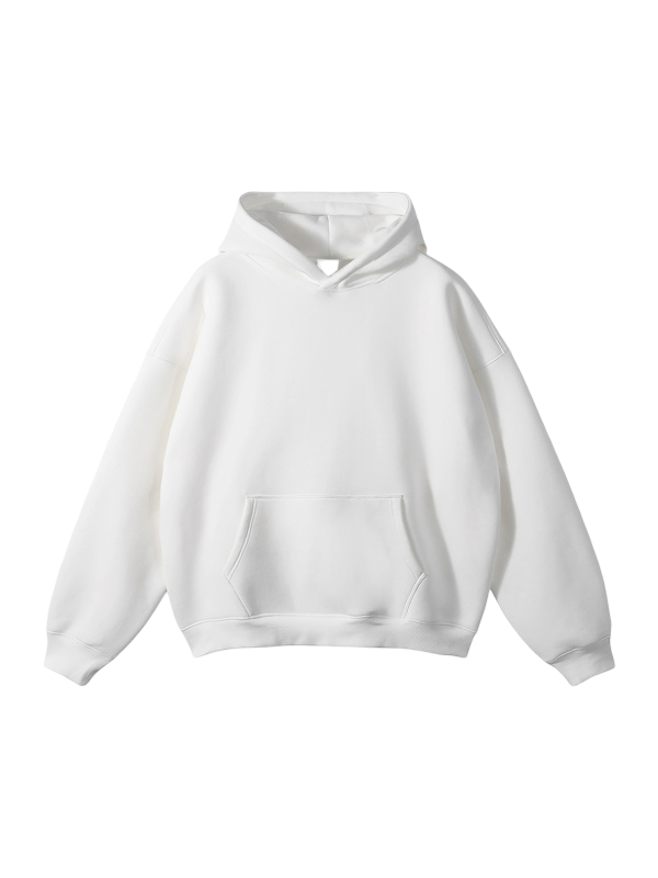 /pure WHITE Hoodie
