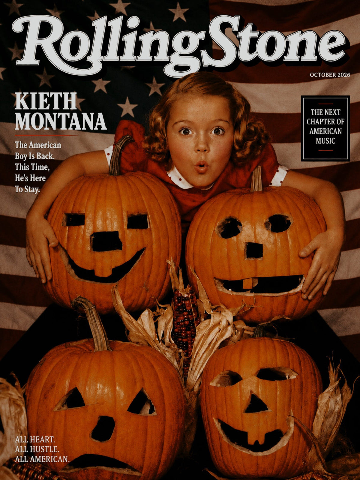 Kieth Montana — October 2026 Rolling Stone Cover | Exclusive Collector’s Edition